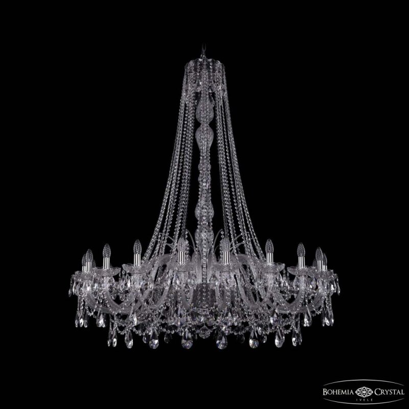 Подвесная люстра Bohemia Ivele Crystal 1411 1411/20/460/h-151 Ni
