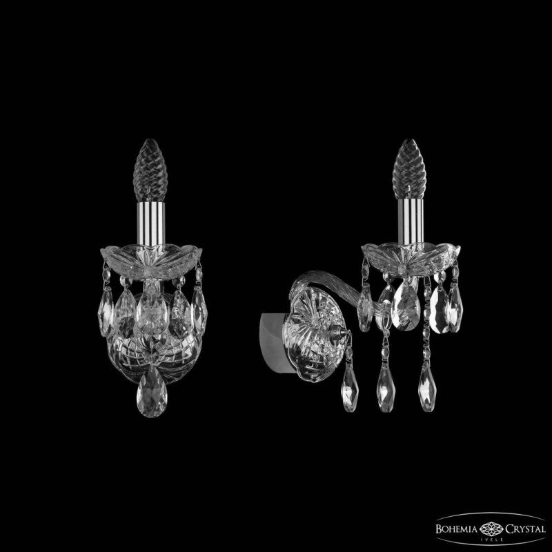 Бра Bohemia Ivele Crystal 1413 1413B/1/141 Ni
