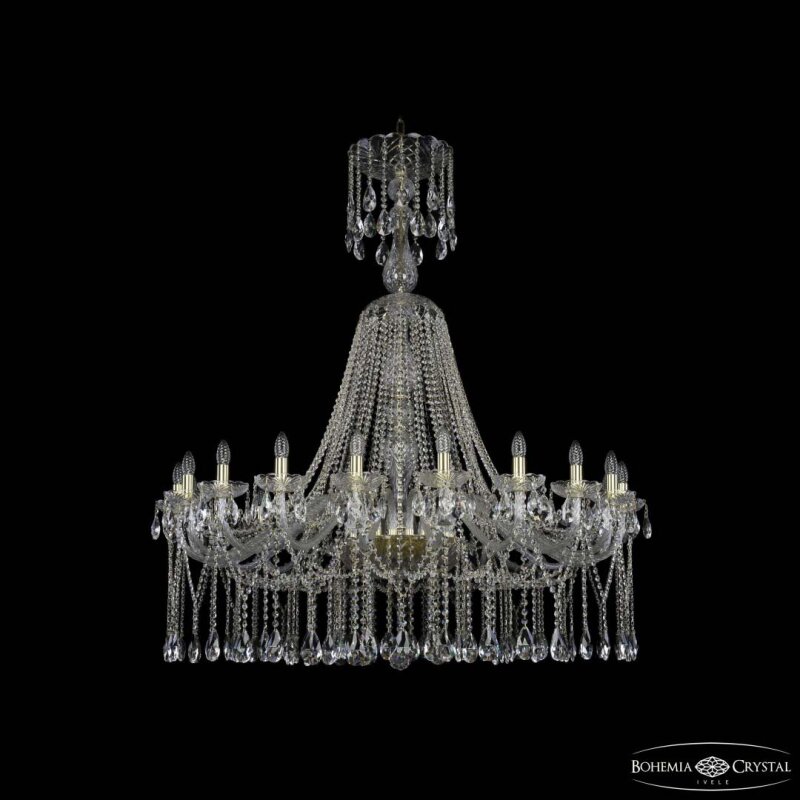 Подвесная люстра Bohemia Ivele Crystal 1413 1413/20/460/XL-147 G