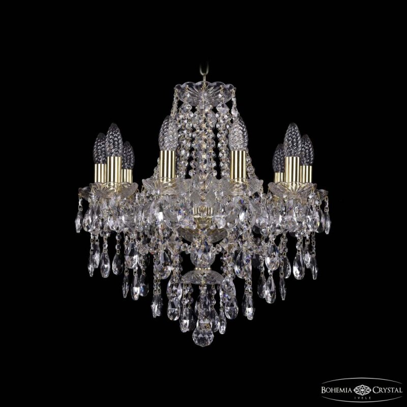 Подвесная люстра Bohemia Ivele Crystal 1415 1415/10/165 G
