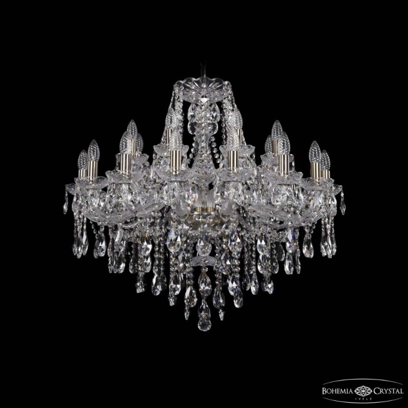 Подвесная люстра Bohemia Ivele Crystal 1415 1415/16+8/300 Pa