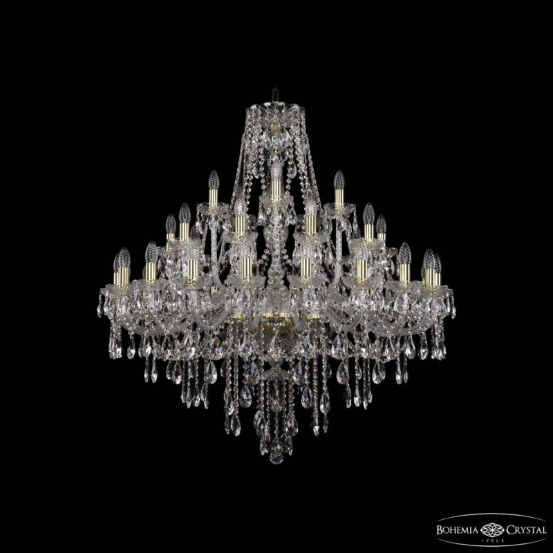 Подвесная люстра Bohemia Ivele Crystal 1415 1415/20+10+5/360 G