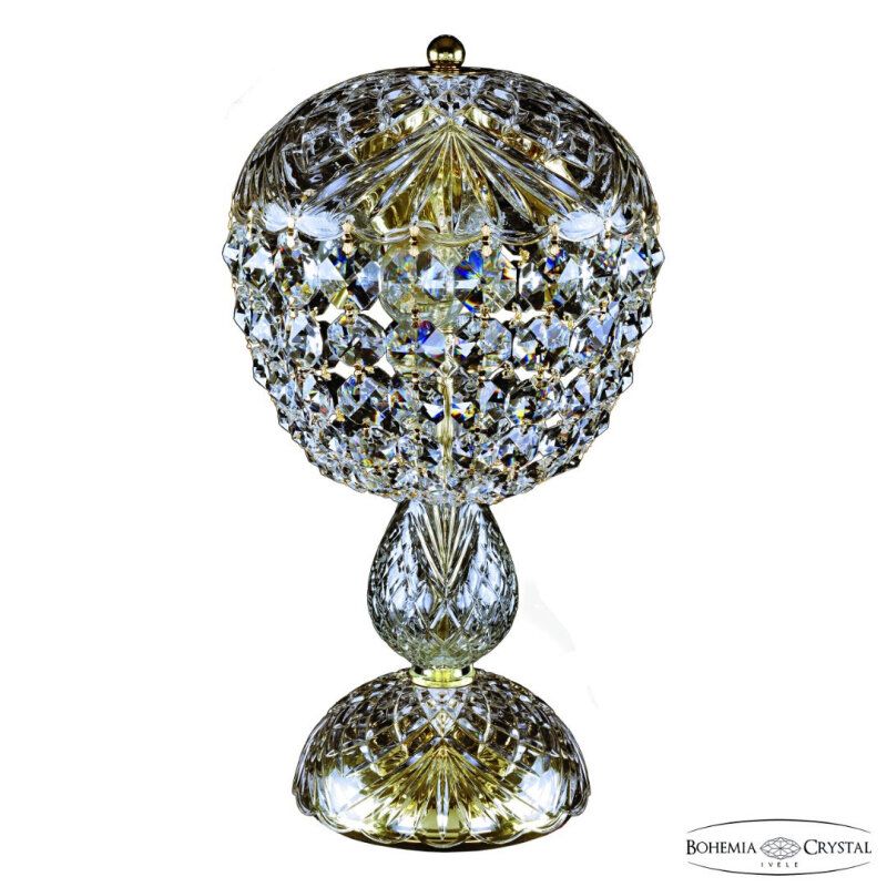 Настольная лампа декоративная Bohemia Ivele Crystal 1477 14771L1/22 G