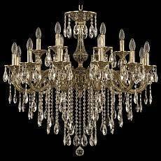 Подвесная люстра Bohemia Ivele Crystal 7101 71101/12+6/300 B GB