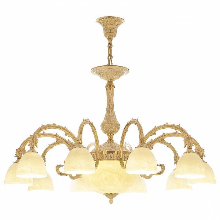 Подвесная люстра Bohemia Ivele Crystal 7109 71109P/10/300 GW P1 D Rose