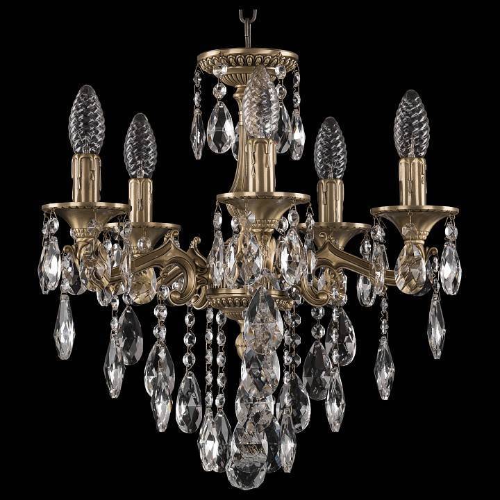 Подвесная люстра Bohemia Ivele Crystal 7302 73102/5/125 B FP