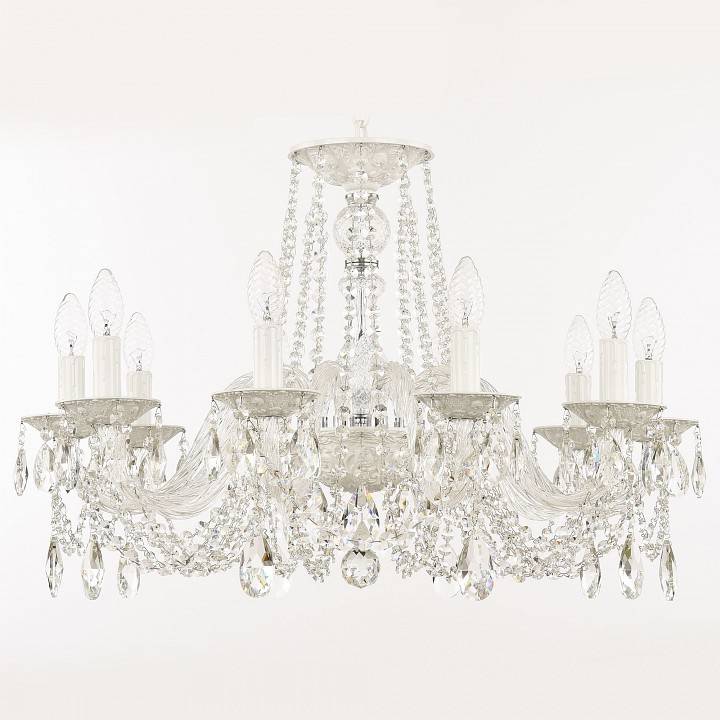 Подвесная люстра Bohemia Ivele Crystal AL1602 AL16302/10/240 WG