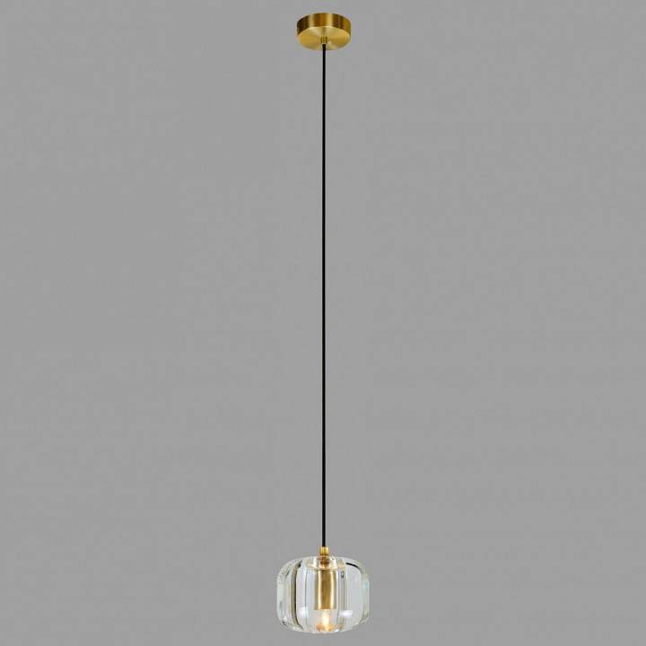 Подвесной светильник Belfast Pansy 6214-1 BR CL