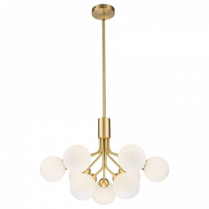 Люстра на штанге Belfast Bryson L-8130-6+3 BR GL