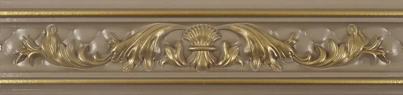 Бордюр Cersanit Vardo Cacao Roseton 60x253 мм BW0ROS18