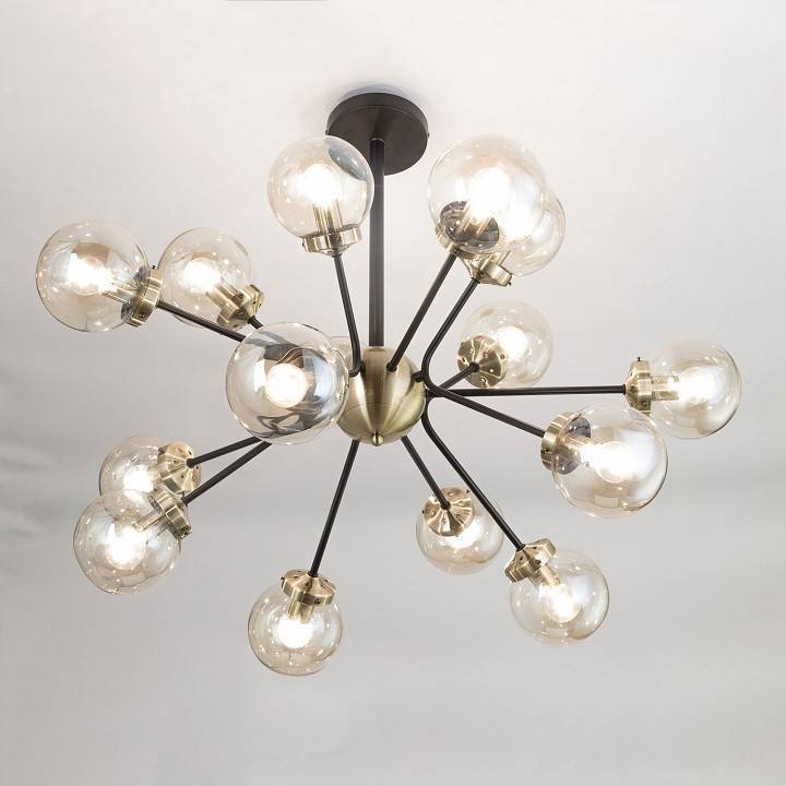 Люстра на штанге Citilux Планета 5хE27 CL105355