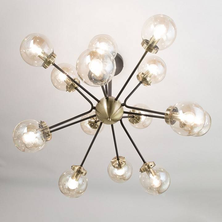 Люстра на штанге Citilux Планета 5хE27 CL105355