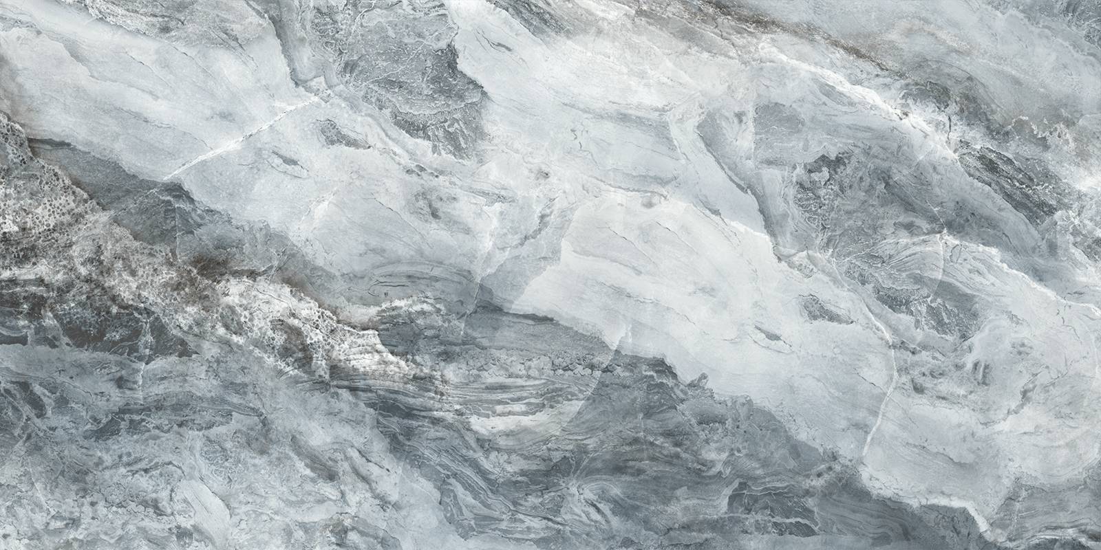 Керамогранит Delacora Waterfall Blue D12056M матовый карвинг 1200х600 мм D12056M