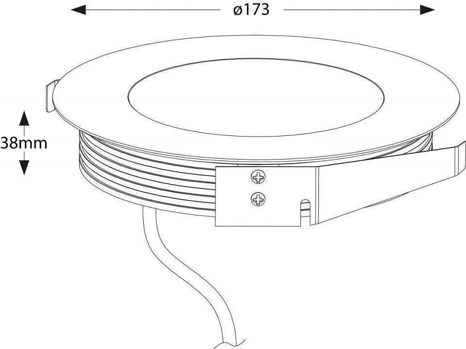 Светильник грунтовый Deko-Light Flat I RGB 100116