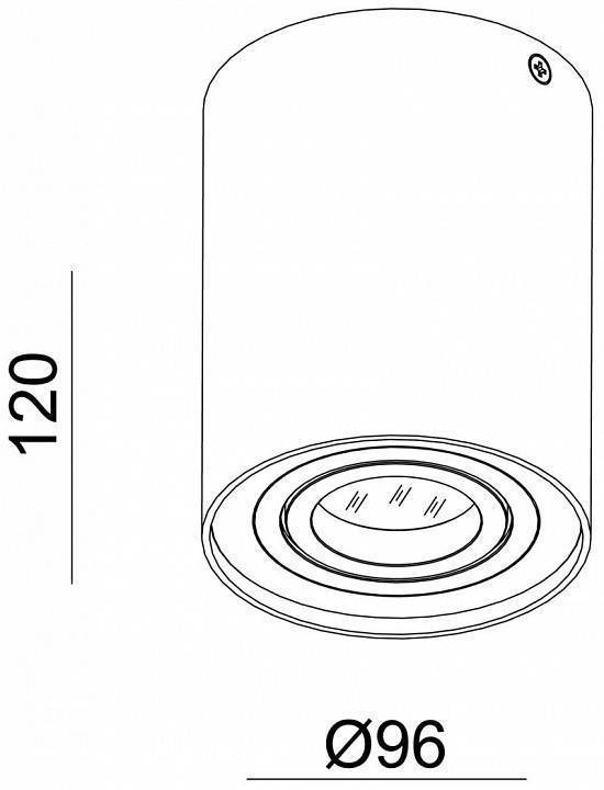 Накладной светильник Deko-Light Bengala GU10 122416