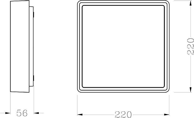 Накладной светильник Deko-Light Quadrata 3xGU10 348011