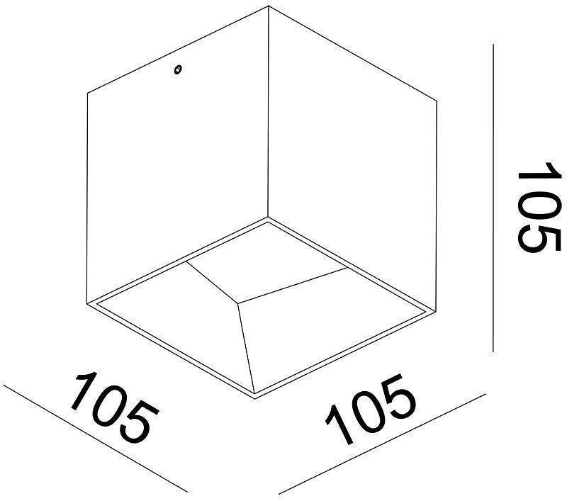 Накладной светильник Deko-Light Sky LED 10 Вт 3000K белый 348013