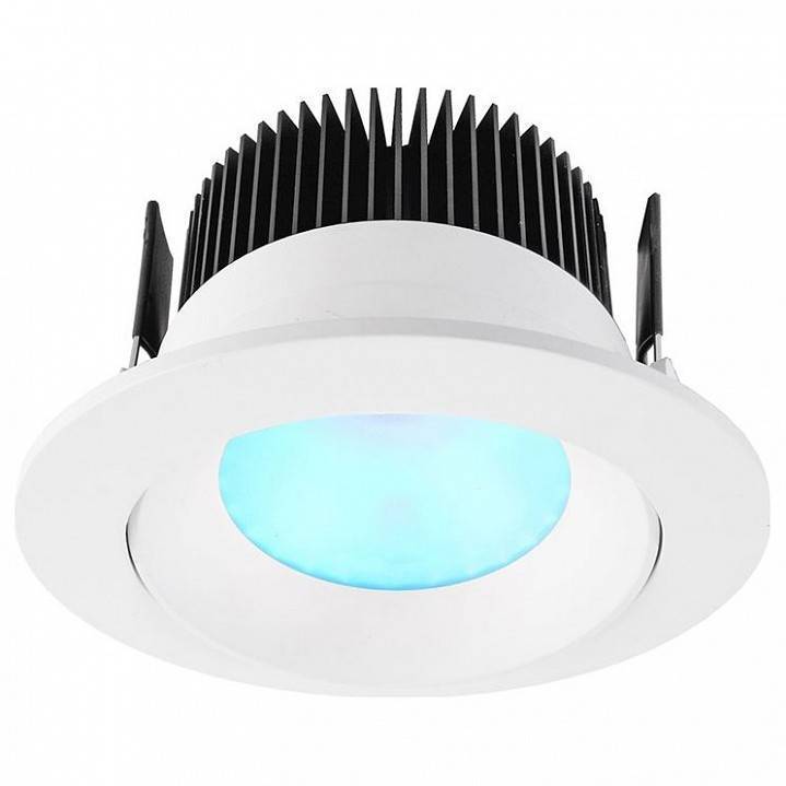 Встраиваемый светильник Deko-Light COB 94 RGBW 16 Вт 3000 К белый 565245