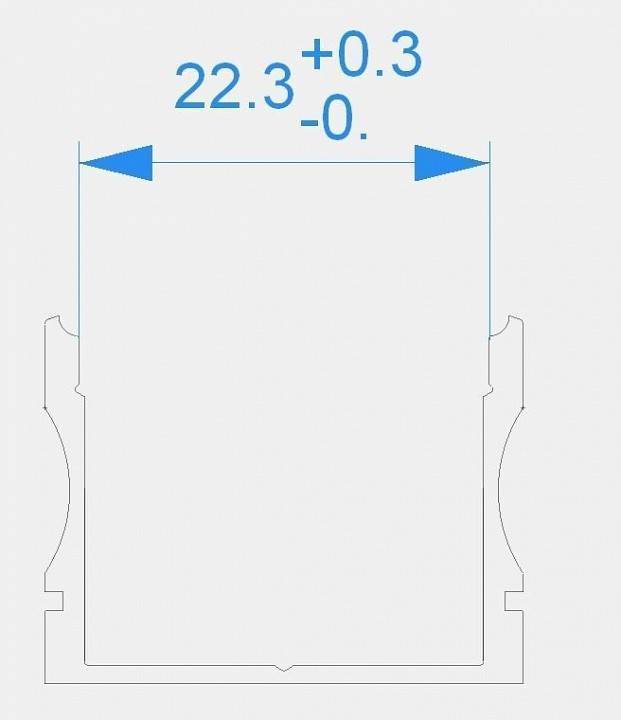 Профиль накладной Deko-Light AU-02-20 2000 мм серебристый 970201