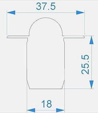 Заглушка для профиля Deko-Light R-ET-03-10 979700