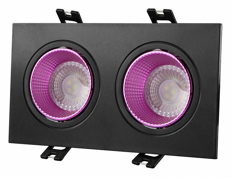 Встраиваемый светильник Denkirs DK3072-BK+PI