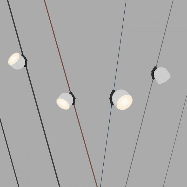 Накладной светильник Denkirs BELTY SPOT DK5543-WH+BK