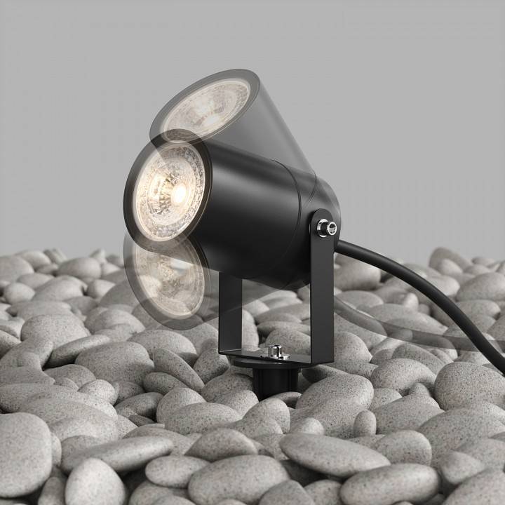 Наземный низкий светильник Denkirs Moss DK9800-BK