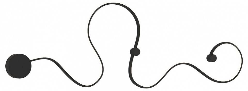 Накладной светильник DesignLed Line черный AB15014-1A-BL