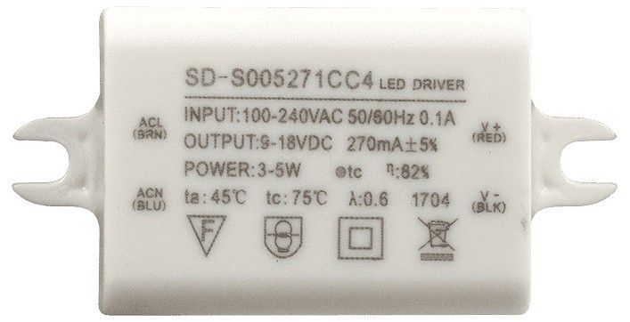 Накладной светильник DesignLed Be Light GW-2306-5-BL-WW