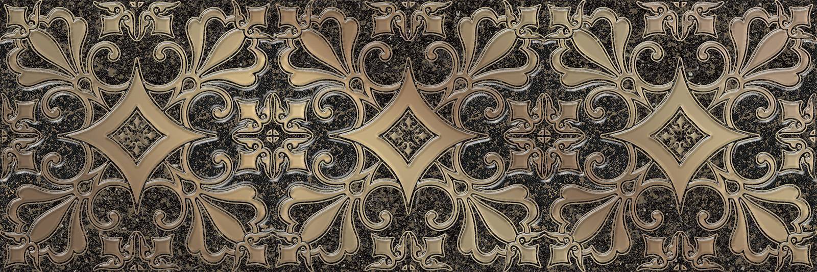 Декор Alma Ceramica Marbella 200х600х8 мм DWU11MBL402