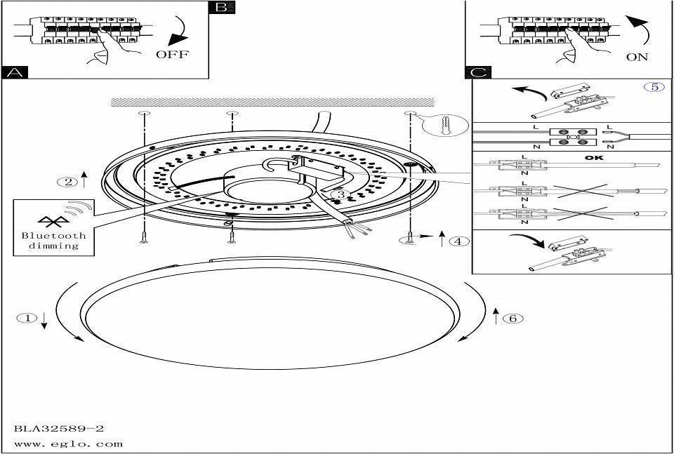Накладной светильник Eglo ПРОМО Giron-C 32589