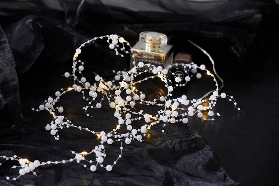 Гирлянда Нить Eglo Dew Drop 50LED на батарейках 411094