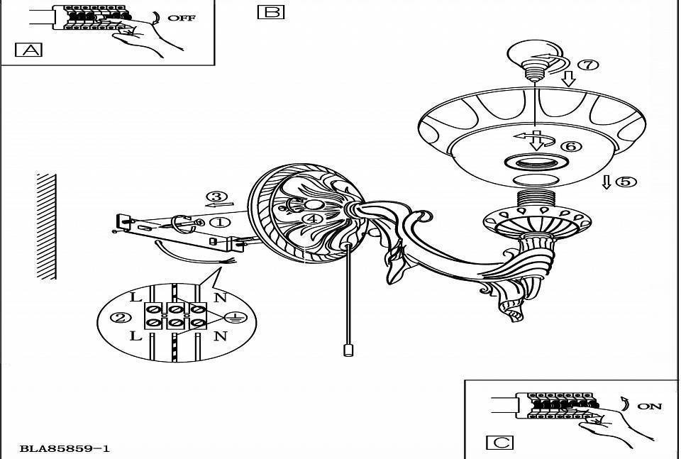 Бра EGLO Marbella 85859