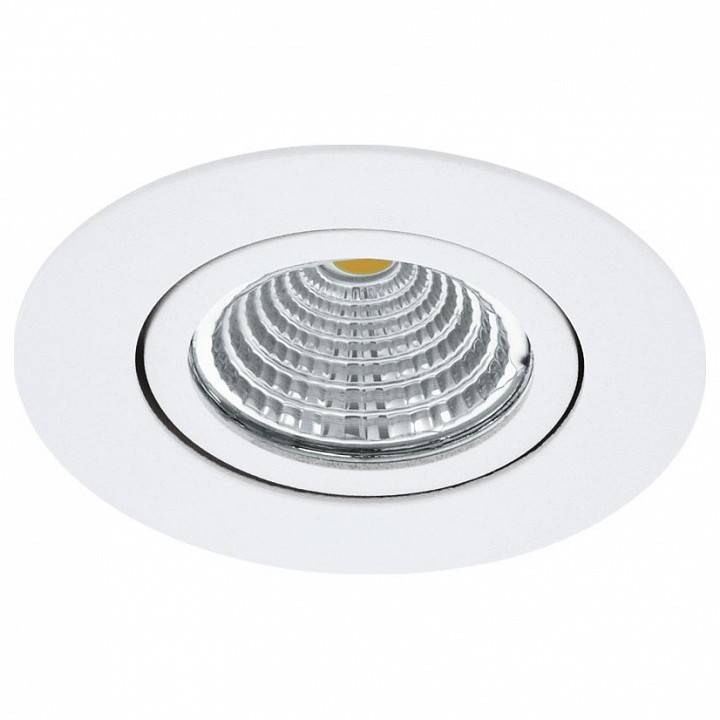 Встраиваемый светильник Eglo Saliceto LED 6 Вт диммируемый 88 мм черный 98305