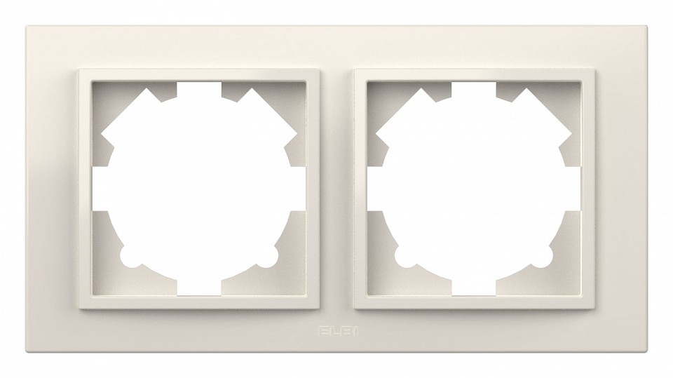 Рамка на 2 поста Elbi Eleсtriс Zena 500-010200-226
