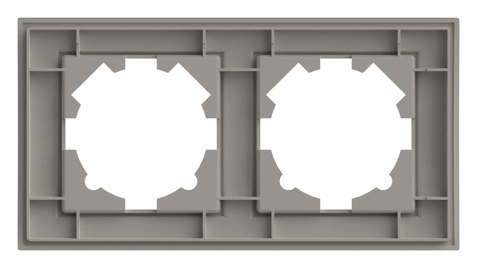 Рамка на 2 поста Elbi Eleсtriс Zena 500-010200-226