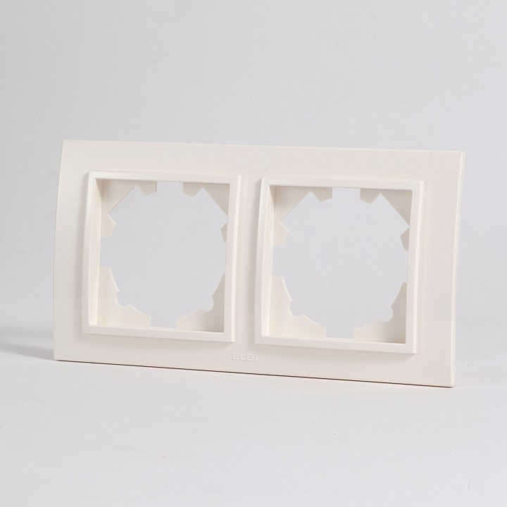 Рамка на 2 поста Elbi Eleсtriс Zena 500-010200-226