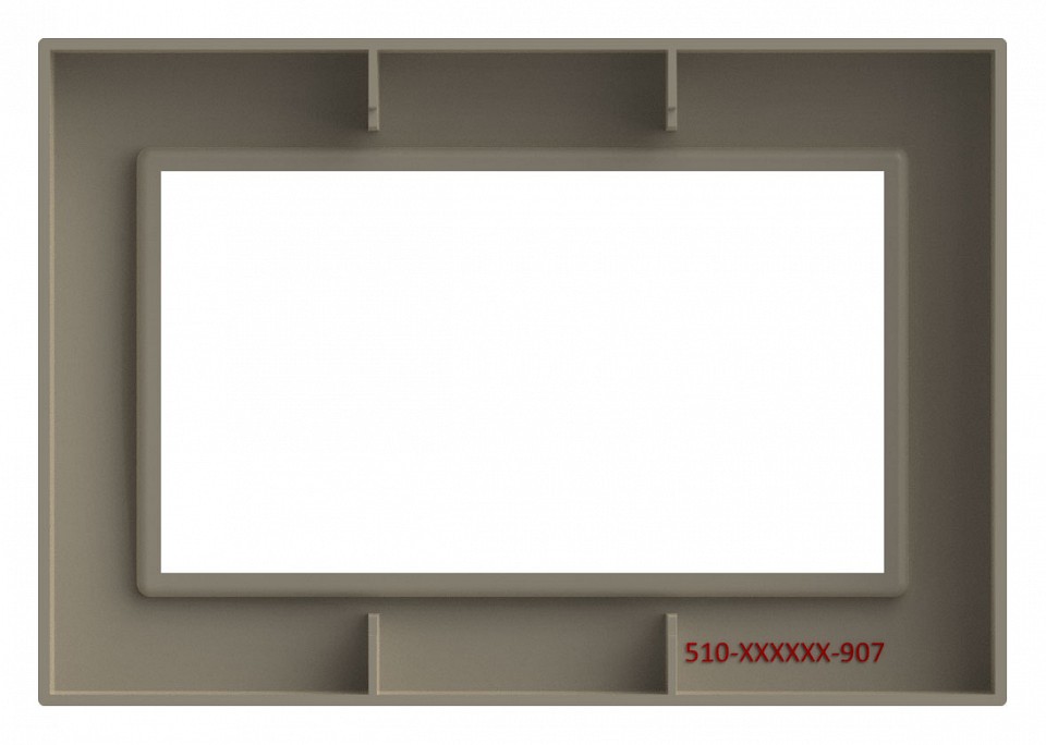 Рамка для двойной розетки Elbi Eleсtriс Vega 510-010300-907