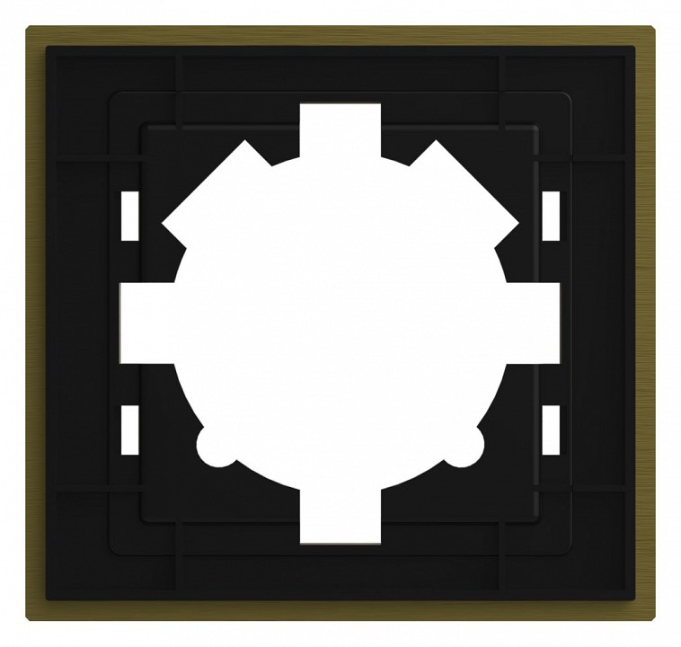 Рамка 1-постовая Elbi Arya 511-021200-271