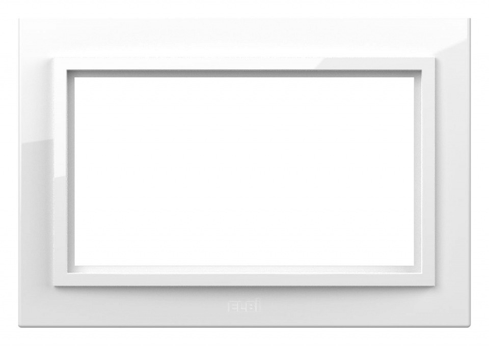 Рамка для двойной розетки Elbi Eleсtriс Zena 608-015600-908