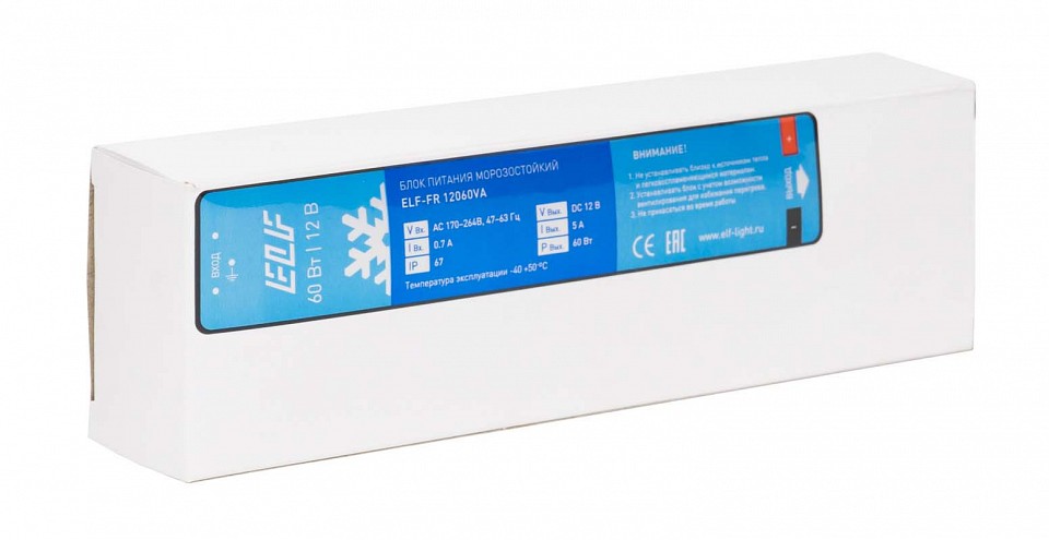 Блок питания ELFLED  ELF-FR12060VA