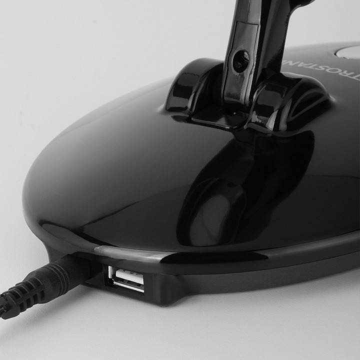 Настольная лампа офисная Elektrostandard Saturn 10 Вт черная a044008