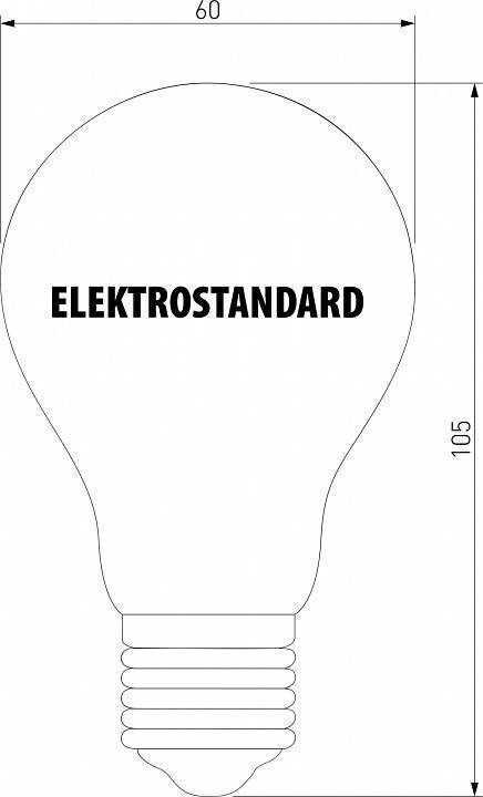Лампа светодиодная Elektrostandard Classic F E27 8Вт 3300K a048278
