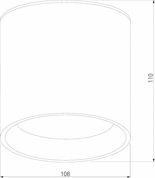 Накладной светильник Elektrostandard Light LED a056271