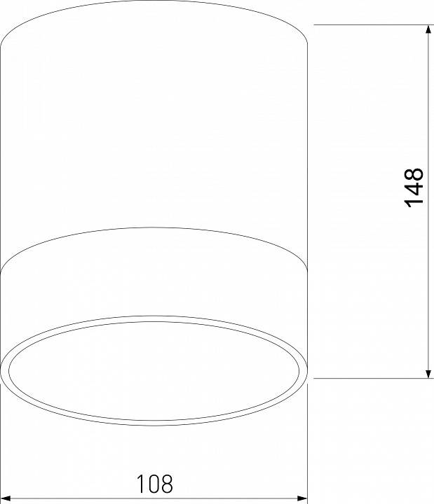 Накладной светильник Elektrostandard Light LED a057159