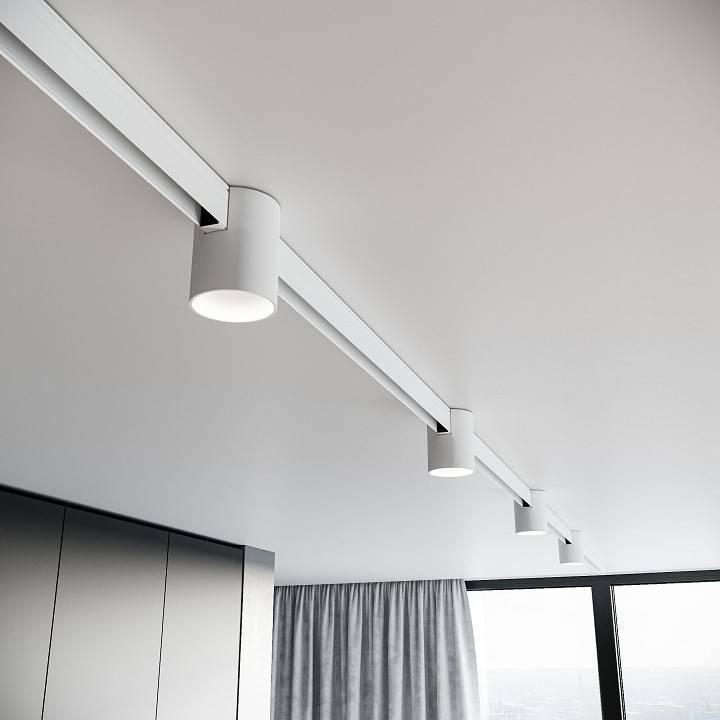 Накладной светильник Elektrostandard Slim Magnetic 18 Вт 3000 К черный a063495