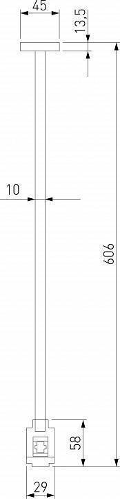 Основание на штанге Elektrostandard Esthetic Magnetic a065447
