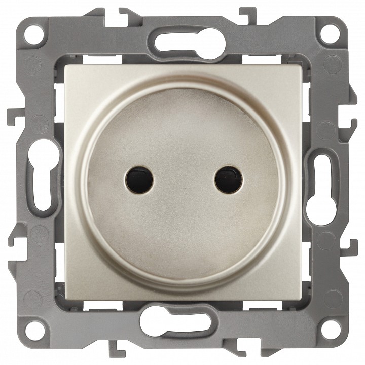 Розетка без заземления, без рамки Эра Эра 12 12-2105-04