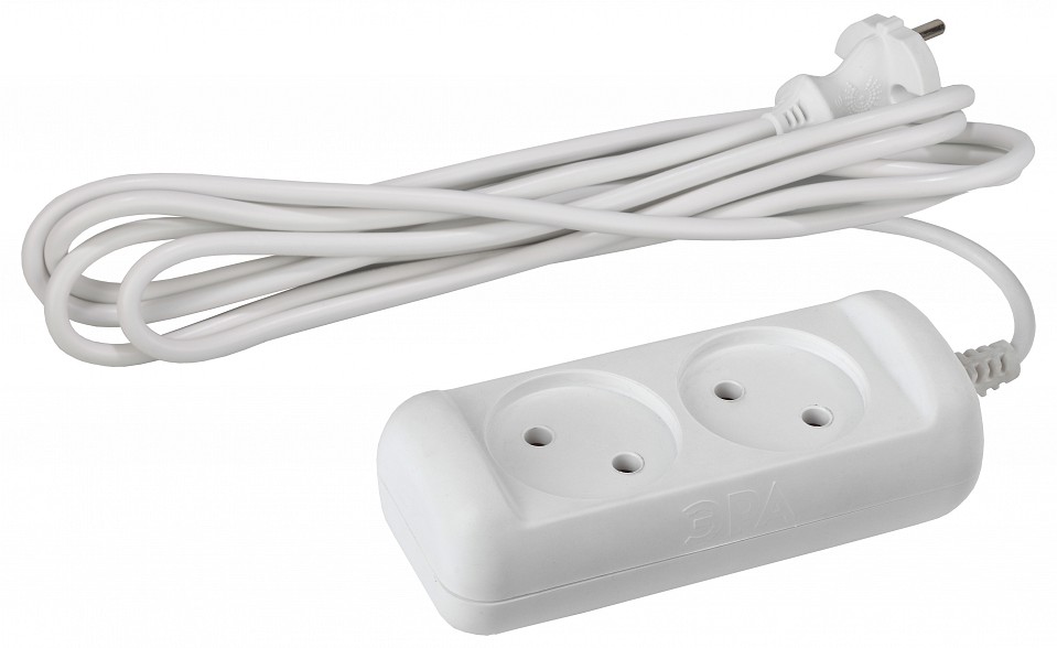 Удлинитель Эра  U-2-1,5m-2x1