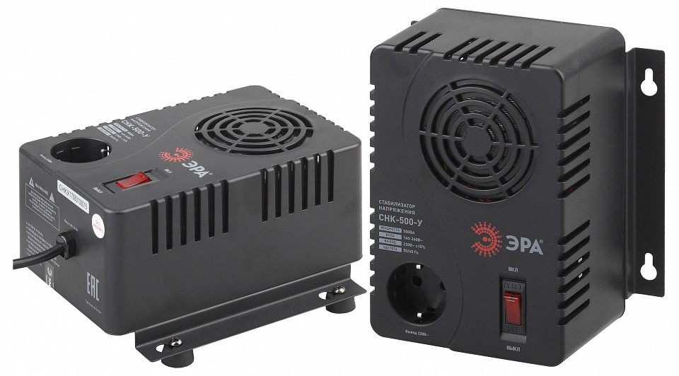 Стабилизатор напряжения Эра  СНК-500-У